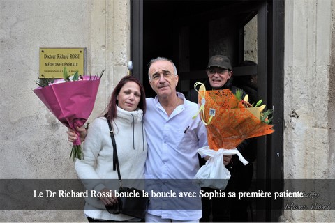 Le Dr Richard Rossi boucle la boucle avec Sophia sa première patiente