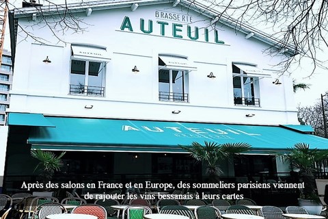 Après des salons en France et en Europe, des sommeliers parisiens viennent de rajouter les vins bessanais à leurs cartes