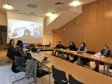 : Le service de l’agglomération Hérault méditerranée a tenu sa réunion dans la salle du conseil municipal de la mairie