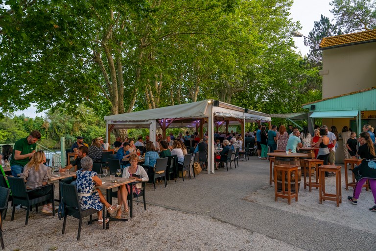 Beaucoup de monde pour l’ouverture de la saison sur les bords de l’Hérault autour de la ville et des partenaires