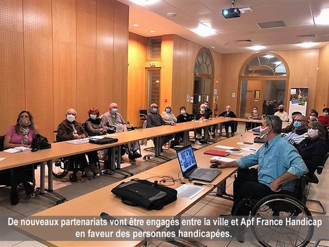 De nouveaux partenariats vont être engagés entre la ville et Apf France Handicap en faveur des personnes handicapées