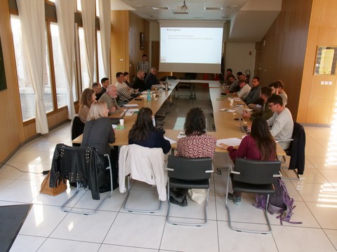 La séance pilotée par le Caue de l’Hérault s’est tenue dans la salle du conseil de l’hôtel de ville