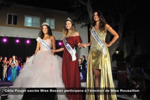 Célia Pouget Est Devenue Miss Bessan 2021