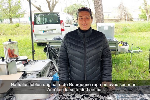 Nathalie Joblon originaire de Bourgogne reprend avec son mari Aurélien la suite de Laetitia