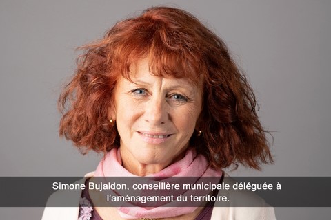 Simone Bujaldon, conseillère municipale déléguée à l’aménagement du territoire
