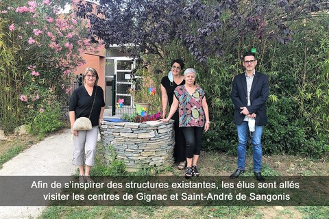 : Afin de s’inspirer des structures existantes, les élus sont allés visiter les centres de Gignac et Saint-André de Sangonis