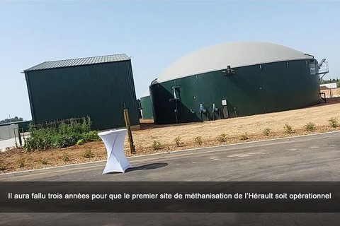 : Il aura fallu trois années pour que le premier site de méthanisation de l’Hérault soit opérationnel 