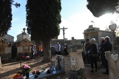 Pour la première fois, la paroisse a honoré le cimetière et l’ensemble des défunts lors d’une cérémonie