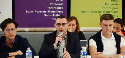 Stéphane Pépin-Bonet a été réélu vice-président chargé de l’administration générale et des finances